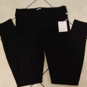 **NWT** Lauren Conrad pull on black twill pants